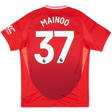 2024-25 Manchester United Maillot domicile Mainoo #37
