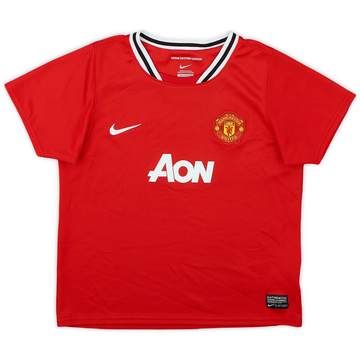 2011-12 Manchester United Maillot domicile - 7/10 - (7-8 ans)