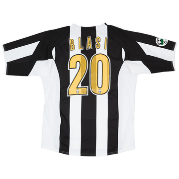 2004-05 Juventus maillot domicile de match Blasi #20