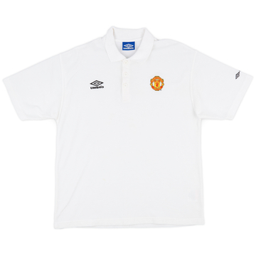 1998-99 Manchester United Umbro Polo - 7/10 - (XL)