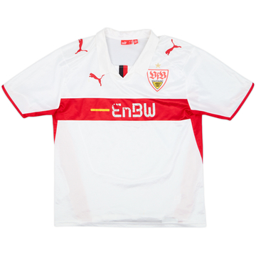 2008-09 Stuttgart Maillot Domicile - 5/10 - (XL.Boys)
