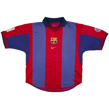 2000-01 Barcelona Maillot domicile - 5/10 - (L)