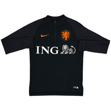 2018-19 Netherlands Nike Haut d'entraînement 1/4 Zip - 8/10 - (S)