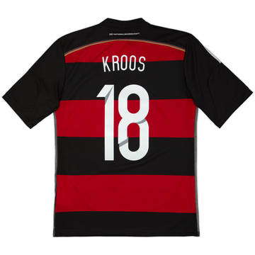 2014-15 Germany Maillot extérieur Kroos #18 - 8/10 - (S)