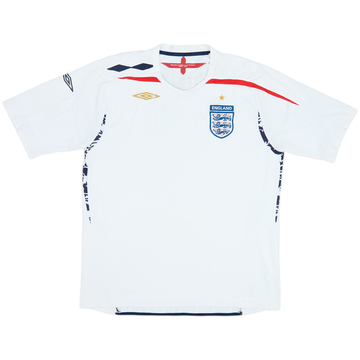 Maillot domicile Angleterre 2007-09 - 5/10 - (L)