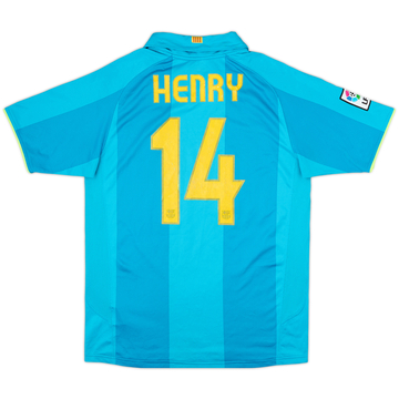 2007-09 Barcelona Maillot extérieur Henry #14 - 6/10 - (M)