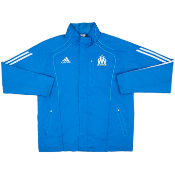 2010-11 Olympique Marseille adidas Veste de survêtement - 7/10 - (L)