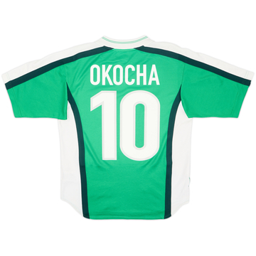 1998-00 Nigeria Maillot Domicile Okocha #10 - 7/10 - (S)