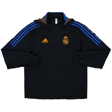 2021-22 Real Madrid adidas Veste de survêtement à capuche - 5/10 - (S)