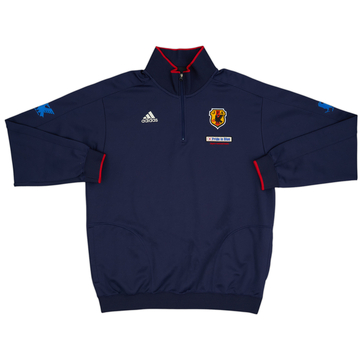 2003-04 Japan adidas Haut d'entraînement 1/4 zip - 8/10 - (M/L)