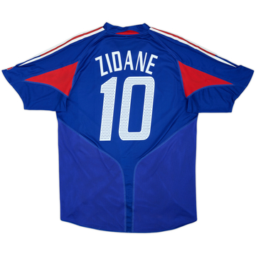 2004-06 France Maillot Domicile Zidane #10 - 6/10 - (L)