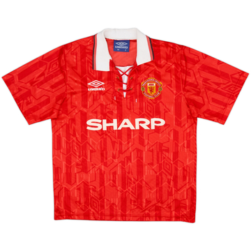 1992-94 Manchester United Maillot Domicile - 5/10 - (M)