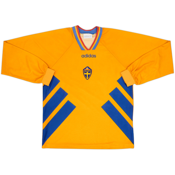Maillot Domicile Suède 1994-96 ML - 6/10 - (L)