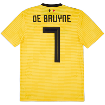 2018-19 Belgium Maillot extérieur De Bruyne #7 (S)