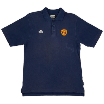 1999-00 Manchester United Umbro Polo 8/10 (M)