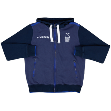 2018-19 Nottingham Forest Macron Veste de survêtement à capuche - 9/10 - (M)