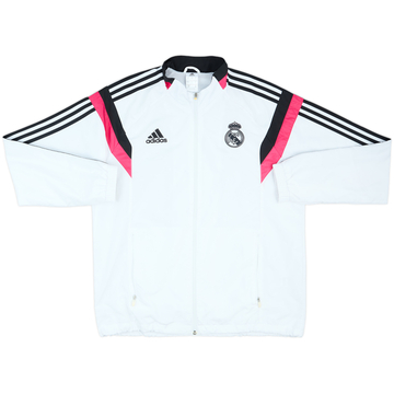 2014-15 Real Madrid adidas Veste de survêtement - 8/10 - (L)