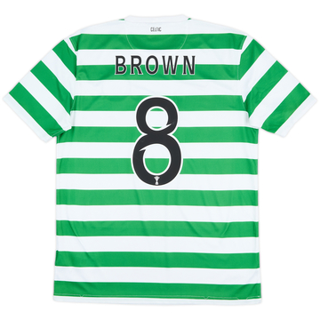 2012-13 Celtic Maillot Domicile '125e Anniversaire' Marron #8 - 6/10 - (M)