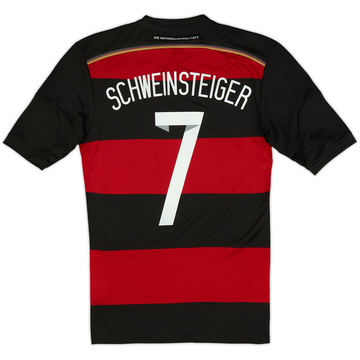 Maillot extérieur Allemagne 2014-15 Schweinsteiger #7