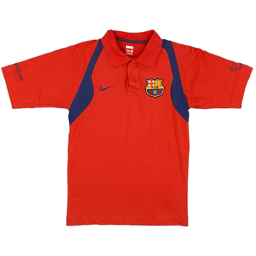 2007-08 Barcelona Nike Polo - 8/10 - (S)