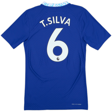 2022-23 Chelsea Maillot Domicile Authentique T.Silva #6 10/10 (XS)
