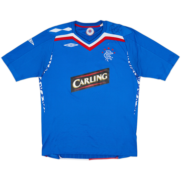2007-08 Rangers Maillot domicile - 5/10 - (L)