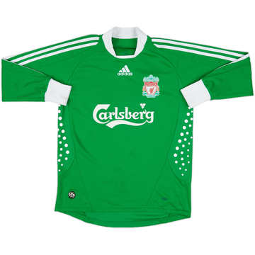 2008-09 Liverpool Maillot GK - 7/10 - (M.Boys)
