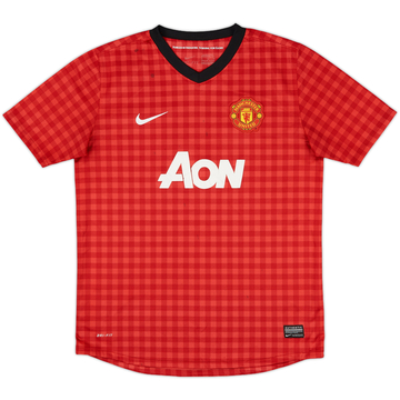 2012-13 Manchester United Maillot domicile - 5/10 - (XL.Boys)