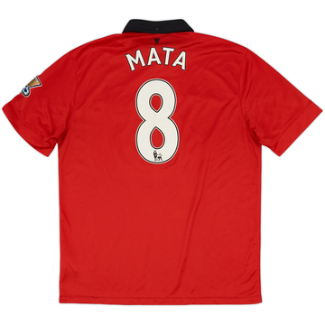 Maillot domicile Manchester United 2013-14 Mata #8 - 5/10 - (L)