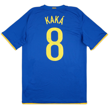 2008-10 Brazil Maillot extérieur Kaka #8 - 6/10 - (M)