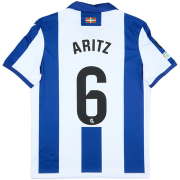 2024-25 Real Sociedad Maillot de match Domicile Aritz #6