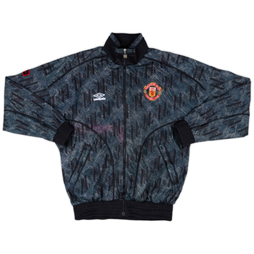 1992-93 Manchester United Umbro Veste de survêtement - 5/10 - (XS)