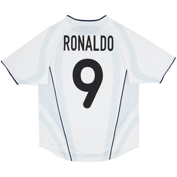 Maillot de foot extérieur Inter Milan 2001-02 Ronaldo #9 - 8/10 - (S)