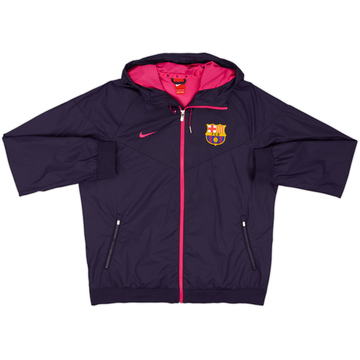 2016-17 Barcelona Nike Veste de survêtement à capuche - 6/10 - (L)