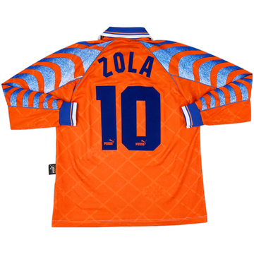 1995-96 Parma Quatrième Maillot ML Zola #10 - 6/10 - (M)