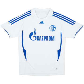 2007-08 Schalke Maillot Extérieur - 7/10 - (XL Garçon)