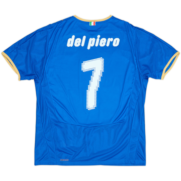 2007-08 Italy Maillot Domicile Del Piero #7 - 5/10 - (XL)