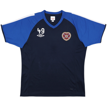 2010-11 Hearts version joueur Umbro maillot d'entraînement #49 - 7/10 - (XL)
