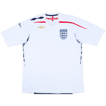 Maillot Domicile Angleterre 2007-09 - 5/10 - (XL)
