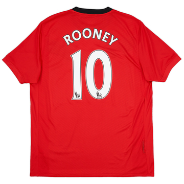 2009-10 Manchester United Maillot domicile Rooney #10 - 6/10 - (S)