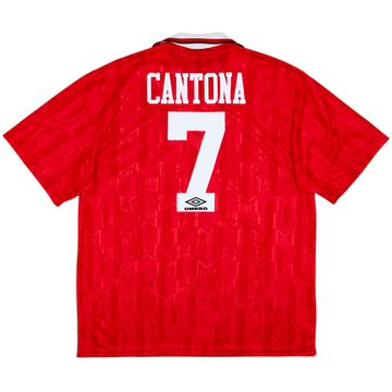 1992-94 Manchester United 'Champions' Maillot domicile Cantona #7 - 8/10 - (XXL)
