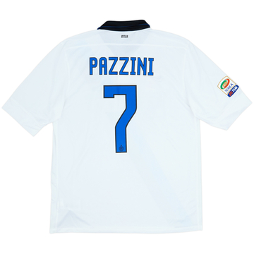 2011-12 Inter Milan Maillot extérieur Pazzini #7 - 5/10 - (L)