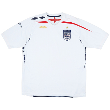 Maillot domicile Angleterre 2007-09 - 6/10 - (XL)