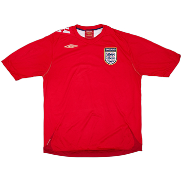 2006-08 England Maillot extérieur - 5/10 - (XL)