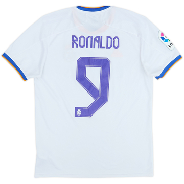 2021-22 Real Madrid Maillot Domicile Ronaldo #9 - 6/10 - (M)