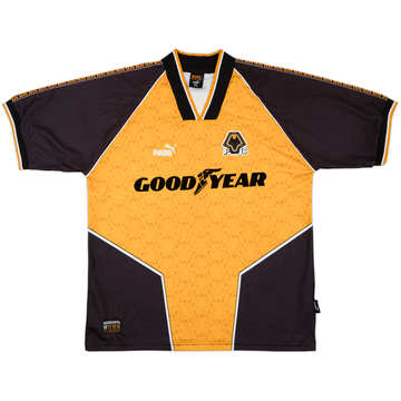 1996-98 Wolves Maillot Domicile - 8/10 - (XL)