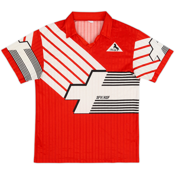 1990-92 Suisse Maillot domicile - 7/10 - (M)