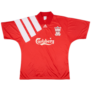 1992-93 Liverpool Maillot Domicile Centenaire - 5/10 - (L/XL)