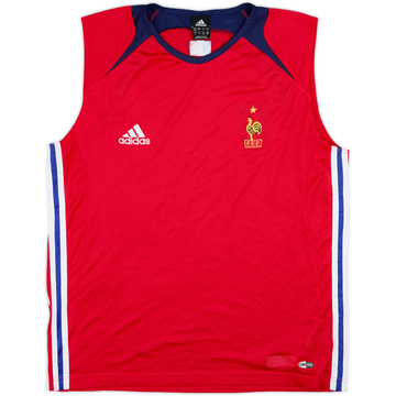 2004-05 France adidas Débardeur d'entraînement - 8/10 - (L/XL)
