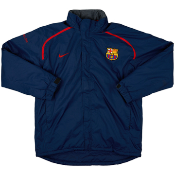 2006-07 Barcelona Nike Manteau de banc matelassé - 8/10 - (L)